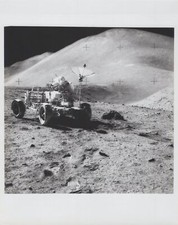 Apollo 15 RARE NASA 1971 Lunar Rover Moon Exploration Space - Original Photo