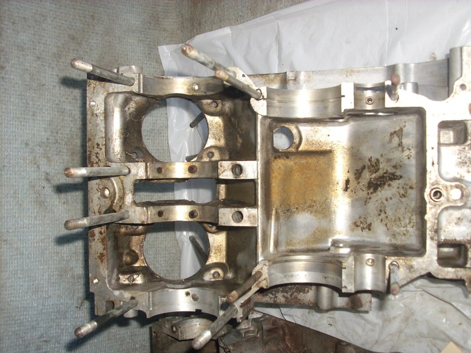 Ream Engine Part Honda CA77 305 Dream Engine Cases Early CA77E-100833 CA 77 1959 1960 ...