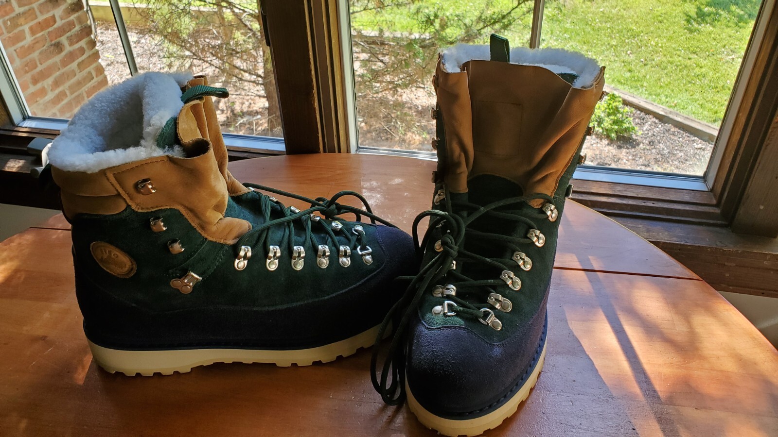 RARE Ronnie Fieg Diemme Kith Mens Everest Suede Boots Paderno Italian Leather