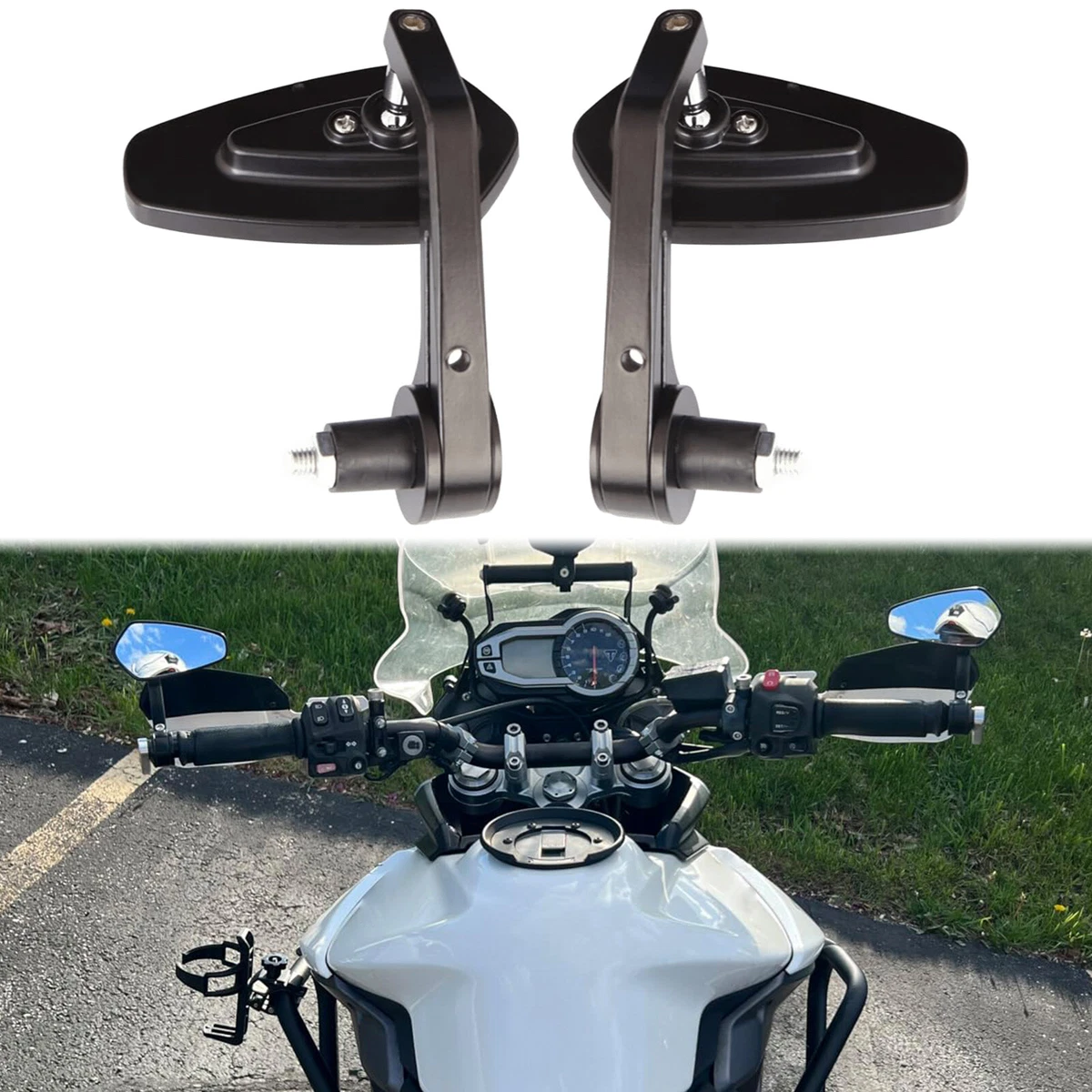 Motorcycle & Scooter Mirror Assemblies for Triumph Speedmaster for