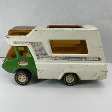 VTG Tonka Truck Pressed Steel RV 530 Green Camper Motor Home 1970s needs TLC