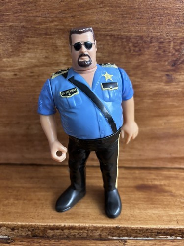 Big Boss Man Wrestling Action Figure WWF WWE Hasbr...