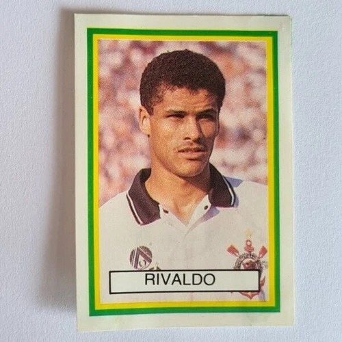 1993 PANINI CAMPEONATO BRASILEIRO 93 RIVALDO ROOKIE #90 EDITORA ABRIL EDAPSA