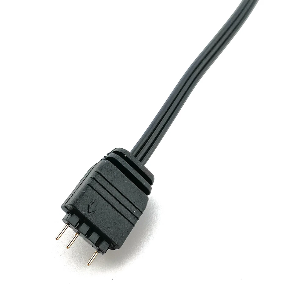 3pin 5V PC Fan ARGB Controller SATA Power Computer Cooler LED Color Switch Cable - Image 3 of 4