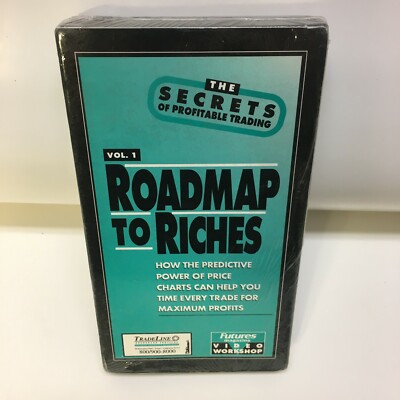 Roadmap to Riches Vol.1 The Secrets to Profitable Trading VHS NEW/SEALED RARE 