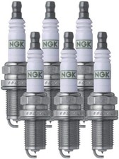 NGK SPARK PLUG BR8ES 5422 RESISTOR Spark Plugs (Set of 6)