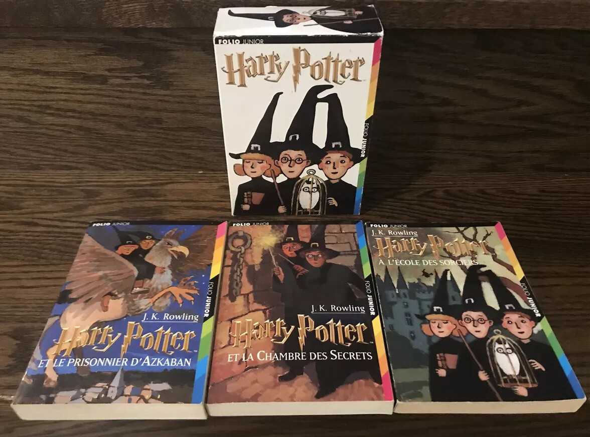 harry potter folio junior 2000 coffret 3 livres (french) 9782070529292