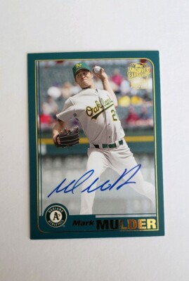 2017 Topps Archive Fan Favorites Autogramme # Ffammu Mark Mulder