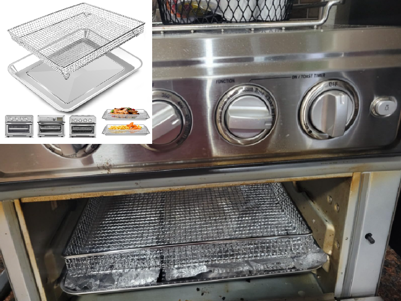 Cuisinart TOA-60 TOA-65 TOA-70 Air Fryer Basket Tray Replacement