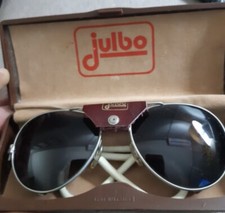 Vintage Julbo Sunglasses Made In France leather