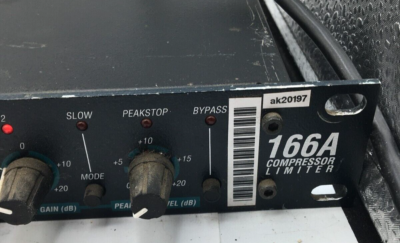 DBX Professional Compressor Limiter 166A Working | eBay