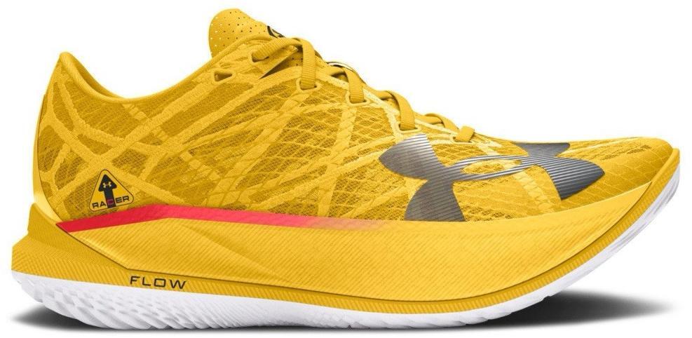 Rare Under Armour Flow Velociti Elite 2 Streetcar Taxi Yellow Red Men\'s US 8 Under Armour Flow Velociti Elite 2 Streetracer - Taxi for  main image 3