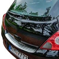 Ladekantenschutz Edelstahl Matt Passend FüR Opel Corsa D | 2006-2014 + Abkantung