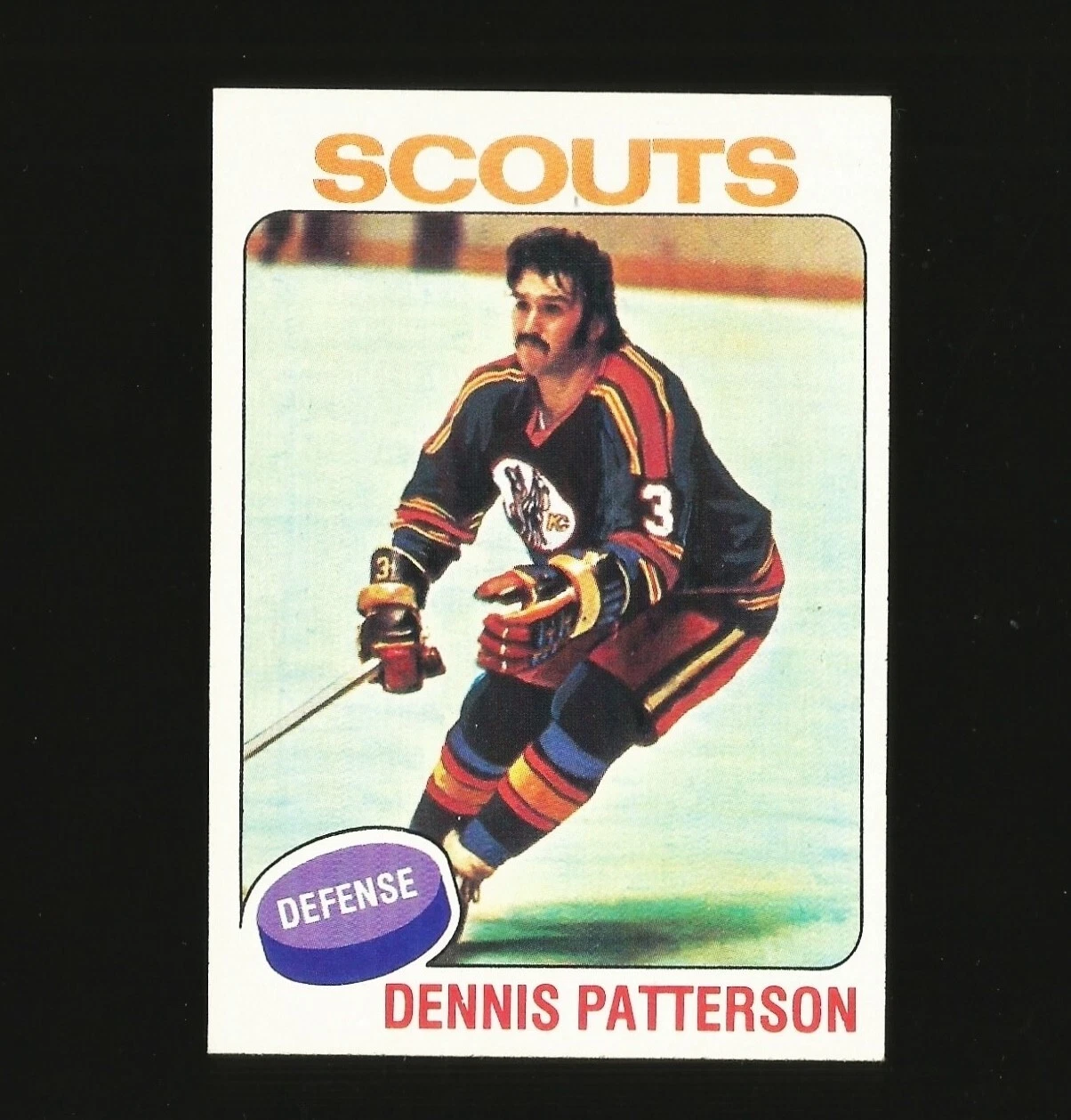 Dennis Patterson trading card