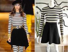 F/W 1993 LOOK 18  Gianni Versace runway Helena Christensen Vintage  SEXY DRESS