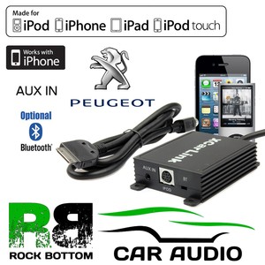 Peugeot Expert Car Stereo Radio Aux In Ipod Iphone Bluetooth