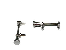 1/64 DCP PARTS CHROME PETERBILT 389 AIR HORNS
