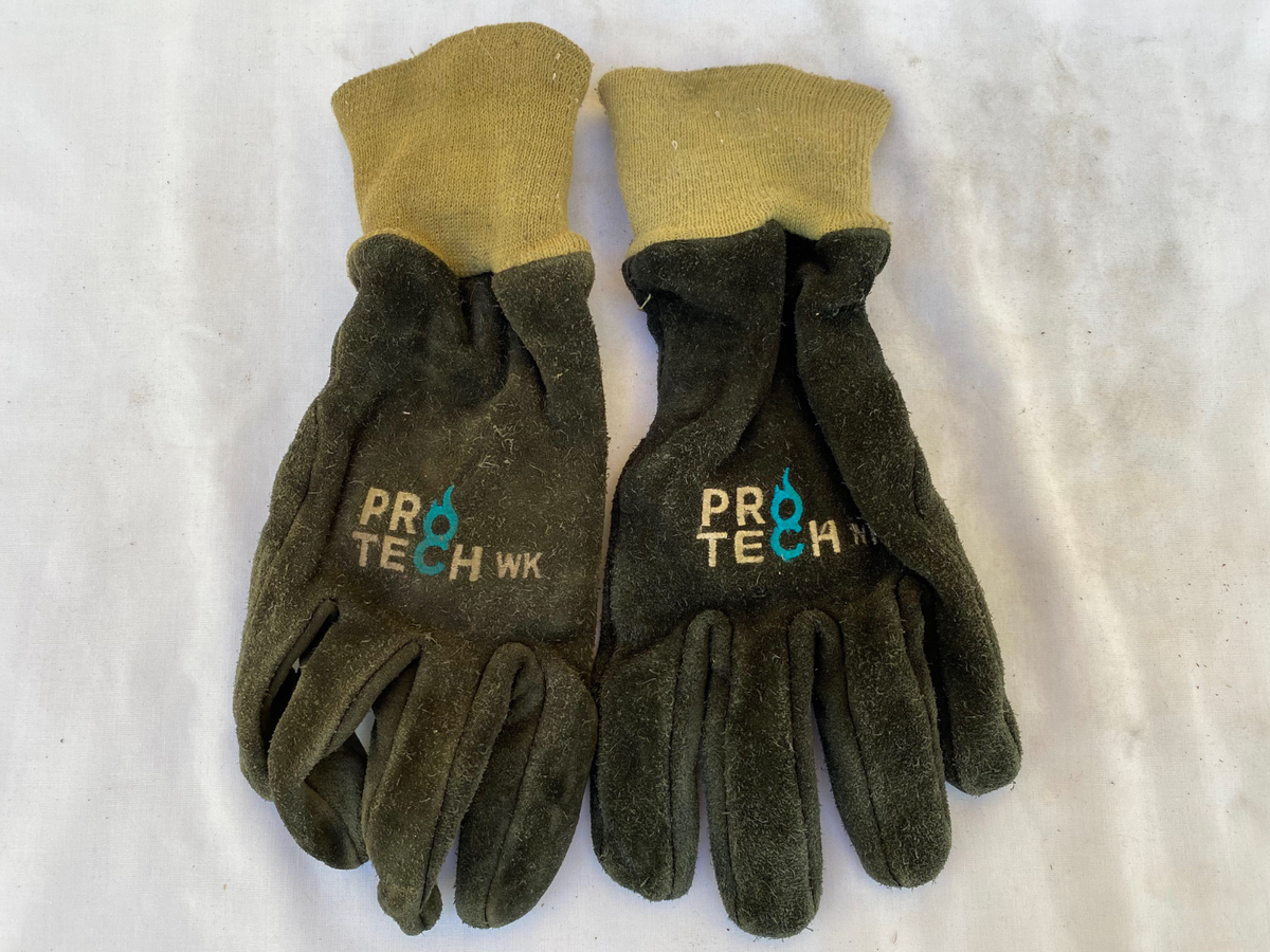 Used Pro Tech 8 WK Wildland Firefighting Turnout Gloves ONE PAIR