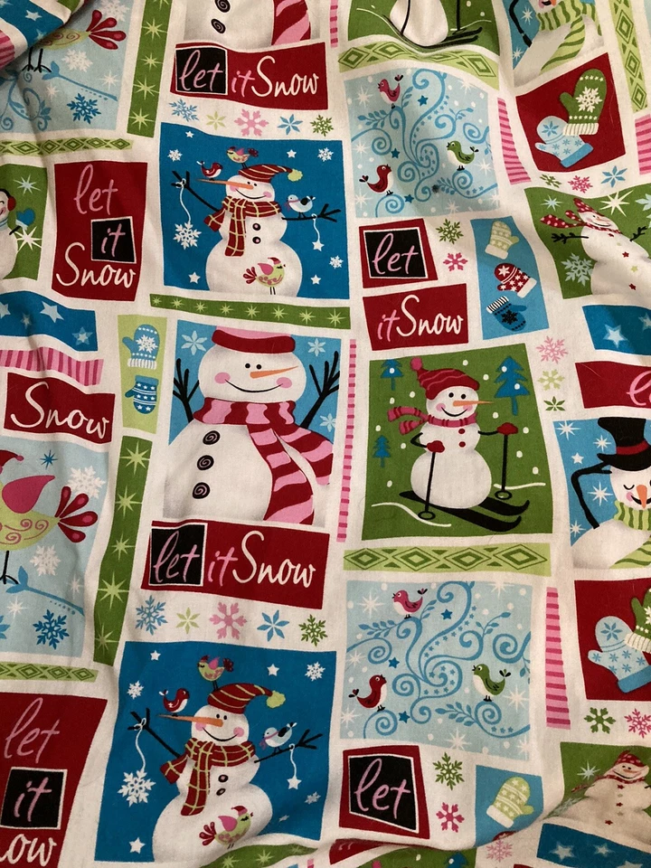 Top Médico Mujer L Smock Muñeco de Nieve con Cordón Azul-Verde Pantalones Foto 3 de 3