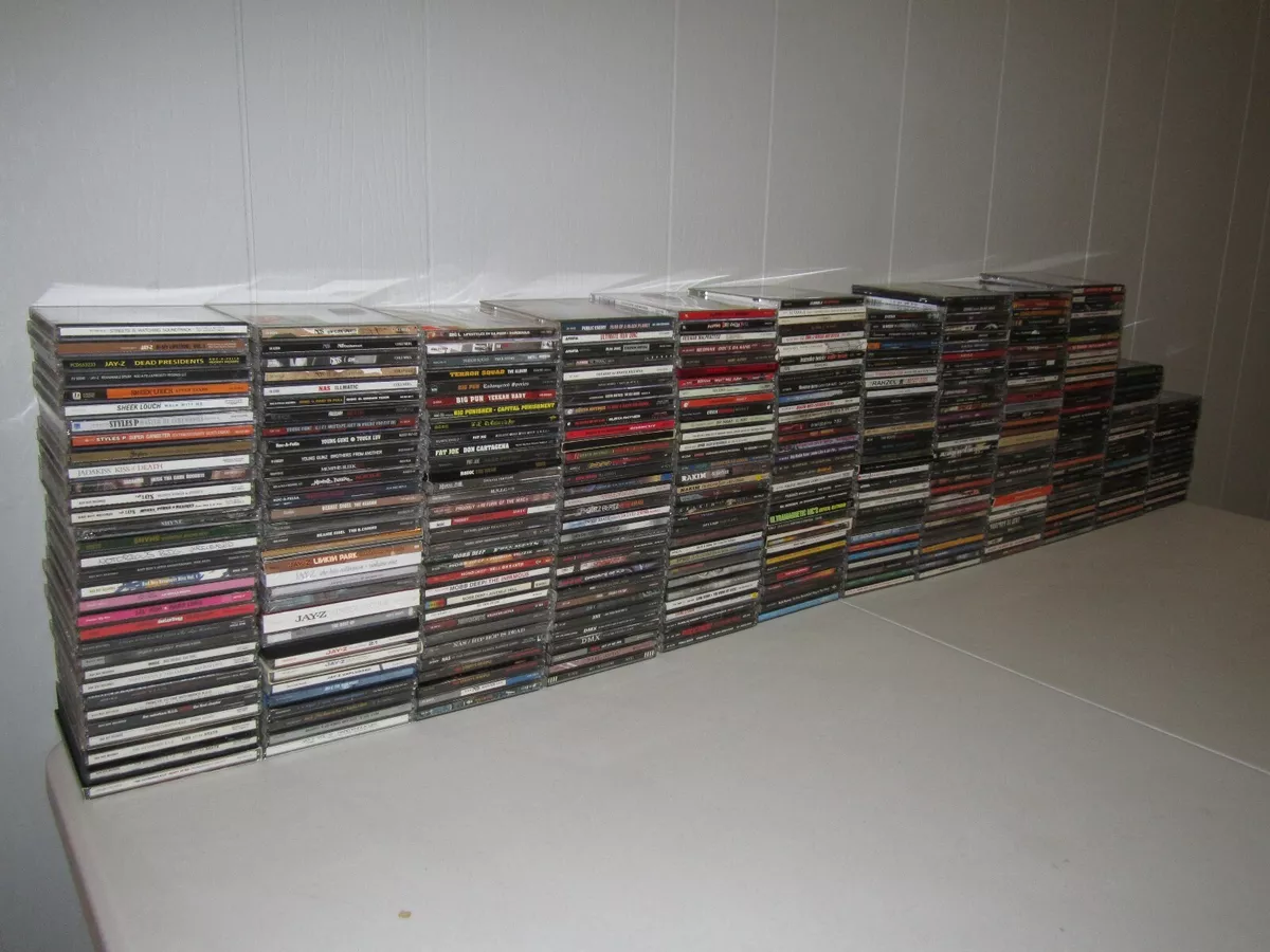 353) EAST COAST HUGE CD LOT! NOTORIOUS BIG,JAY-Z,NAS,50 CENT, MOBB  DEEP,RAKIM | eBay
