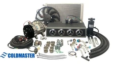 A/C KIT UNIVERSAL UNDERDASH EVAPORATOR - 404 12V "PREMIUM" MATTE BLACK W/7B10