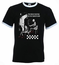 Ghost Town Too Much Fighting The Specials Ska Ringer T-Shirt