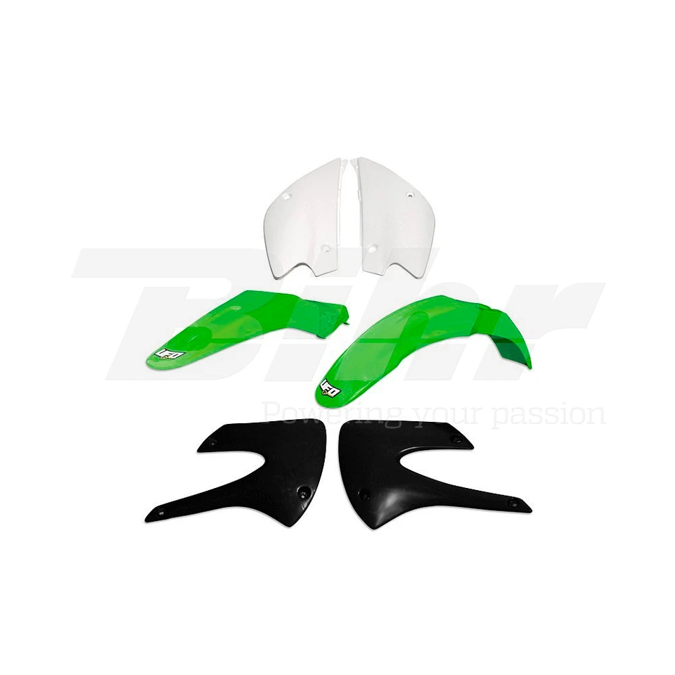 UFO Plast Set Plastique Complet Restyling Kawasaki KX 85 2010 - Photo 1/1