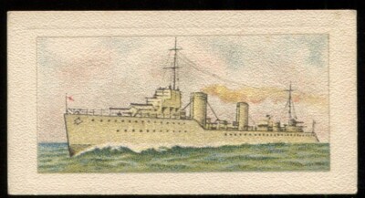 Tabakkarte, Godfrey Phillips, Evolution of the British Navy, 1930, #48