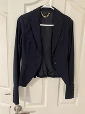 Celyn b/Elisabetta Franchi women Italian jacket size IT 40