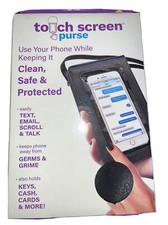 cell phone purse touch screen