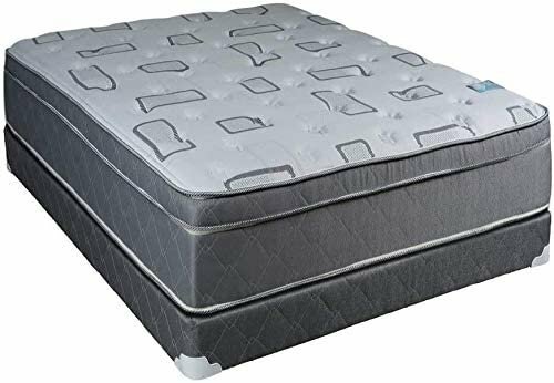 DS USA Natural Trophy Medium Plush PillowTop Mattress Set wi