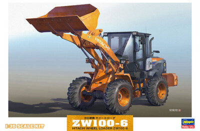 Hasegawa #66004 1/35 Hitachi Construction Machinery Wheel Loader