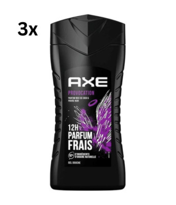 AXE 5-in-1 Duschgel Provocation Kokosnuss&schwarzer Pfeffer 92% nature 3X250ml