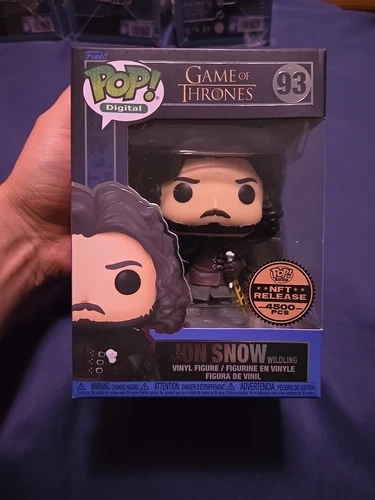 Jon Snow Wildling - Game of Thrones #93 - Funko Pop Digital - Limited