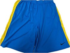 Męskie spodenki do koszykówki Nike Dri Fit rozmiar XXL niebieskie żółte nowe bez metki
