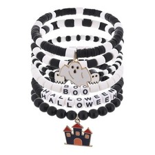 Halloween Gifts Halloween Party Favors Halloween Bracelets for Women Handmade Pu