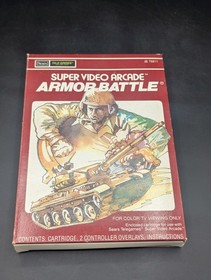 Sears 1981 Super Video Arcade Cartridge System Intellivision 5x Games