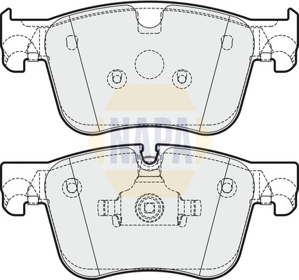 Bremsbelagsatz BremsklöTze FüR CitroëN C4 Picasso II Grand 3A_ 3E_ DD-image