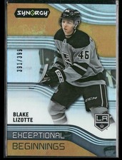 2019-20 UD Synergy Blake Lizotte Exceptional Beginnings Orange /399 #EB-15 Kings