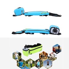 Hydration Running Belt with Comfortable Design and Easy Squeeze Water Bottles
