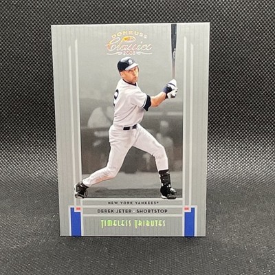 Donruss Classics Silver Timeless Tributes /100 Derek Jeter #2 Yankees