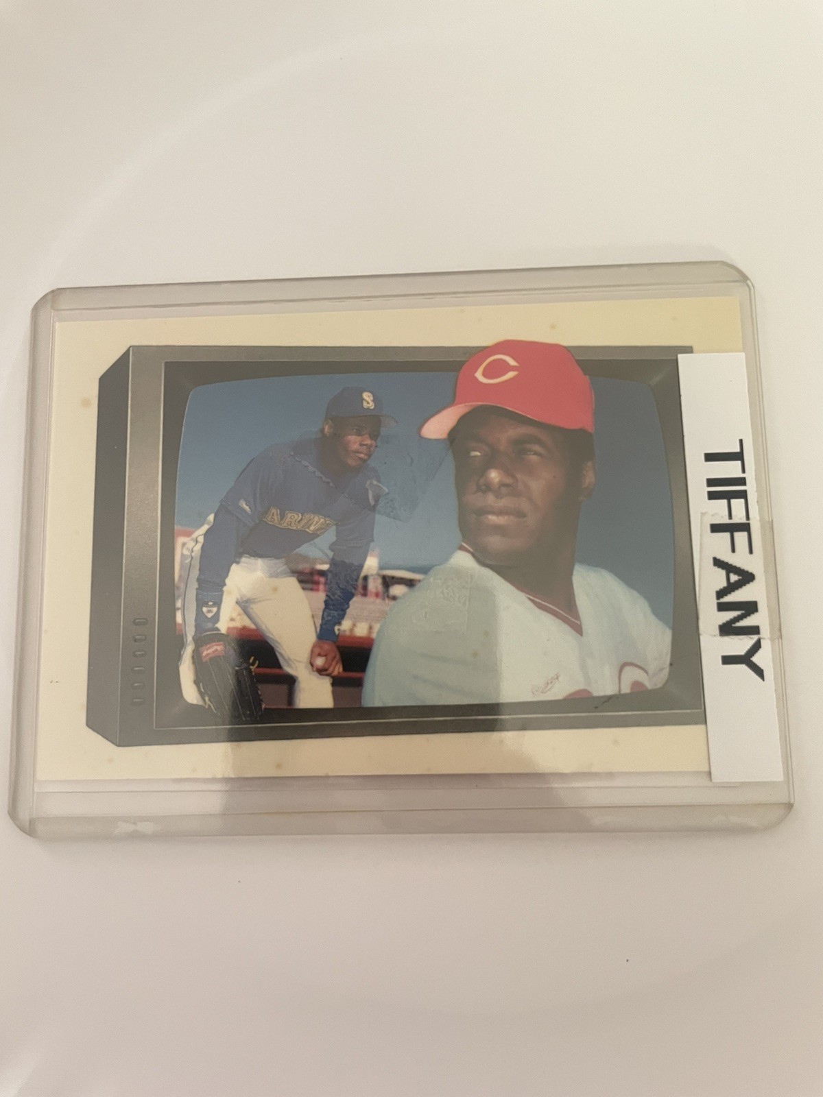 1989 Bowman #259 Ken Griffey / Ken Griffey, Jr. Collector's Edition (Tiffany)