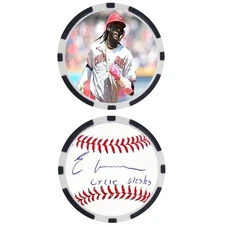 ELLY DE LA CRUZ #3 - CINCINNATI REDS - POKER CHIP - ***SIGNED***