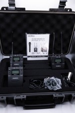 Comica CVM-WM300 Lavalier Microphone Kit with Two Transmitters - New, Open Box