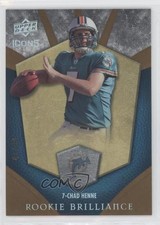 2008 Upper Deck Icons Rookie Brilliance Rainbow Gold /99 Chad Henne #RB4 0q3