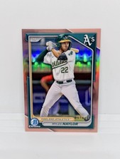 MYLES NAYLOR 2024 Bowman Draft Chrome Rose Gold Refractor /10 #BDC-141