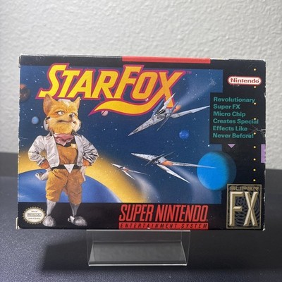 Star Fox (Super Nintendo, 1993) No Manual Tested Working