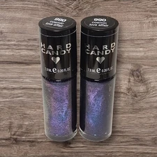 2 Hard Candy #990 COSMIC LOVE AFFAIR Glitter Blue Shimmer Nail Polish 0.26 fl oz