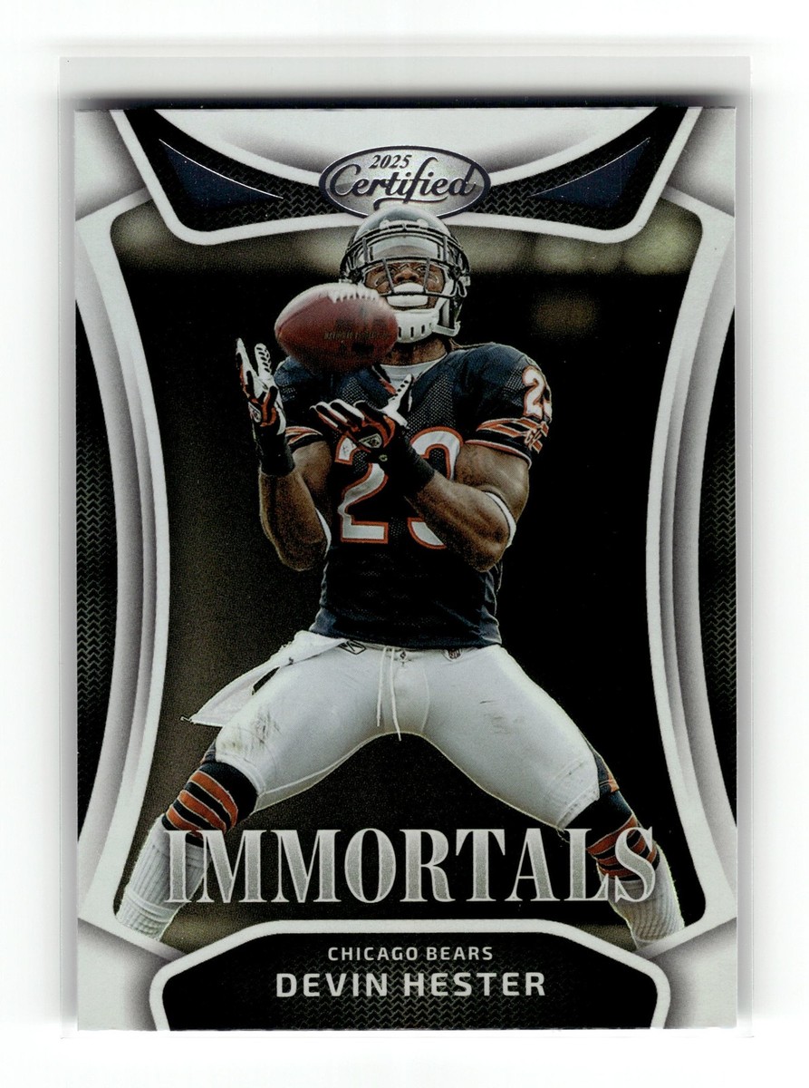 Devin Hester 2025 Panini Certified #IM-DHR Chicago Bears Immortals