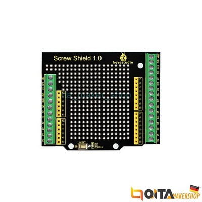 Keyestudio Proto Screw Shield für Arduino UNO R3 Terminal Connection mit Reset